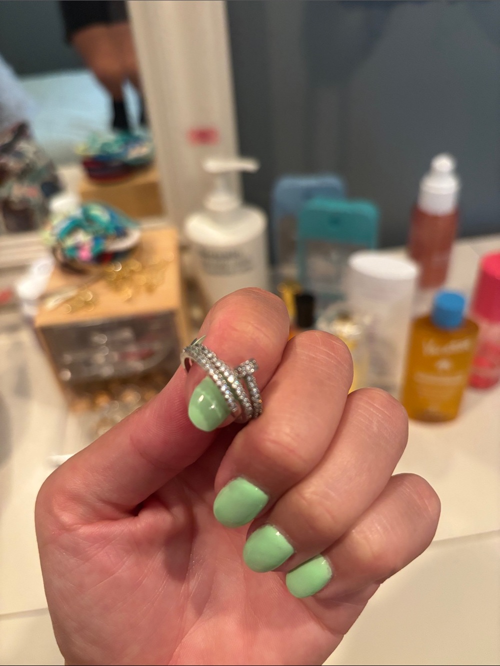 Wrap around Stackable Ring